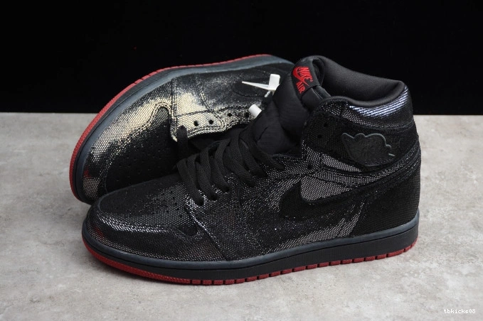 Rep TBkick DC7071-001 OG Gym 1 Retro Air High Jordan Black Red 0719